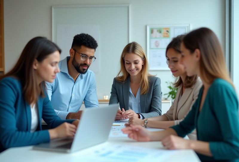 TalentEdge Consulting team members collaborating