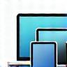 Devices icon representing flexible learning
